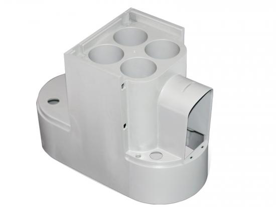 plastic molded body for water purifier